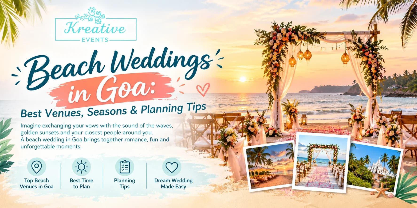 Beach Weddings in Goa: Best Venues, Seasons & Planning Tips